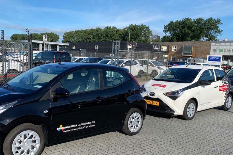 Leenauto Autovakmeester en Champion
